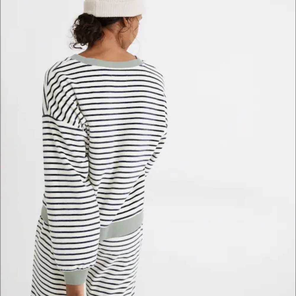 Madewell Striped Black and White Sleep Set